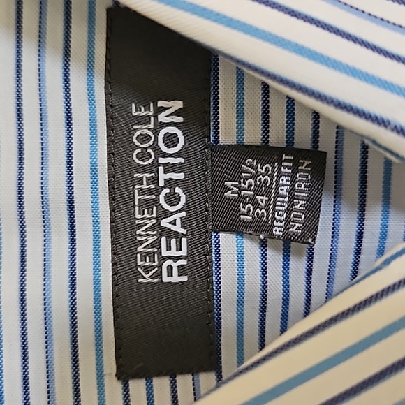 Kenneth Cole Reaction men's long sleeve button up - Picture 2 of 6